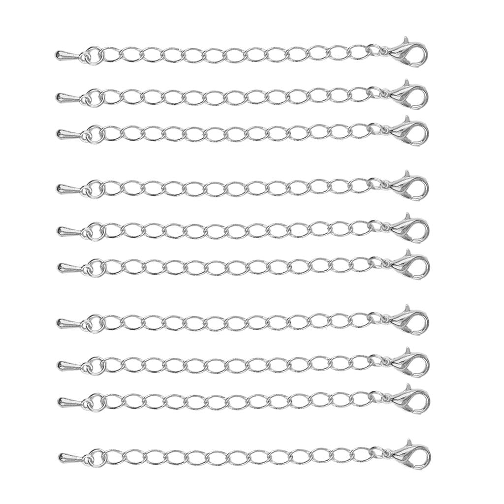 Jewels By Lux 14K White Gold 1.6mm Knurled Figaro Chain with Lobster Clasp 