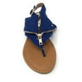 thumbnail image 5 of Victoria K. Women's Zipper Thong Sandal, 5 of 5
