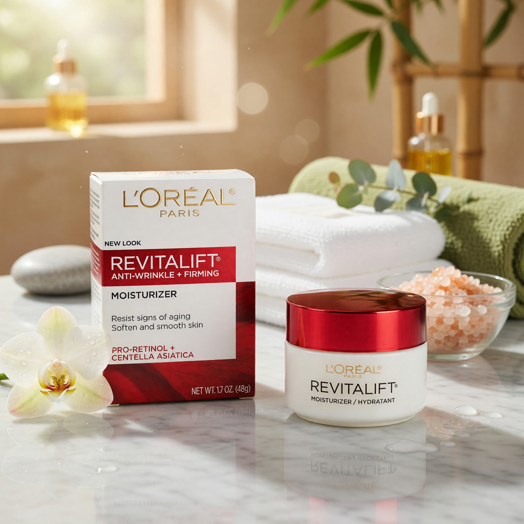 L'OREAL PARIS REVITALIFT デイクリーム L'Oréal Paris, Face Moisturizer, 1.7 oz, Anti-Wrinkle Firming