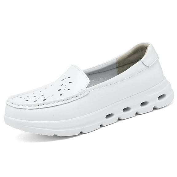 YOURDIARY Loafers for Women Slip On Flats Comfort Casual Shoes Nurse Shoes Driving Moccasins