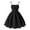 Black, variant on ZZwxWA Girl's Layered Ruched Bow Tie Maxi Cami Dress Flowy A Line Sleeveless Birthday Dress up to 45% Off