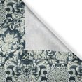 thumbnail image 5 of Ambesonne Vintage Grommet Curtain, Victorian Leaf Pattern, 50" x 120", Sage Green Dark Blue, 5 of 6