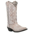 thumbnail image 2 of Laredo Women's Rustic Bone Overlay Western Boot Square Toe - 51169 10 M  US, 2 of 5