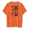 thumbnail image 5 of ALLLIST Womens Summer Tops Orange Short Sleeve Graphic Casual Crew Neck T-Shirts Ladies Tops and Blouses M, 5 of 5