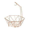 thumbnail image 4 of Kitchen Details 23377-COPPER Geode Fruit Basket with Banana Tree, Copper, 4 of 4