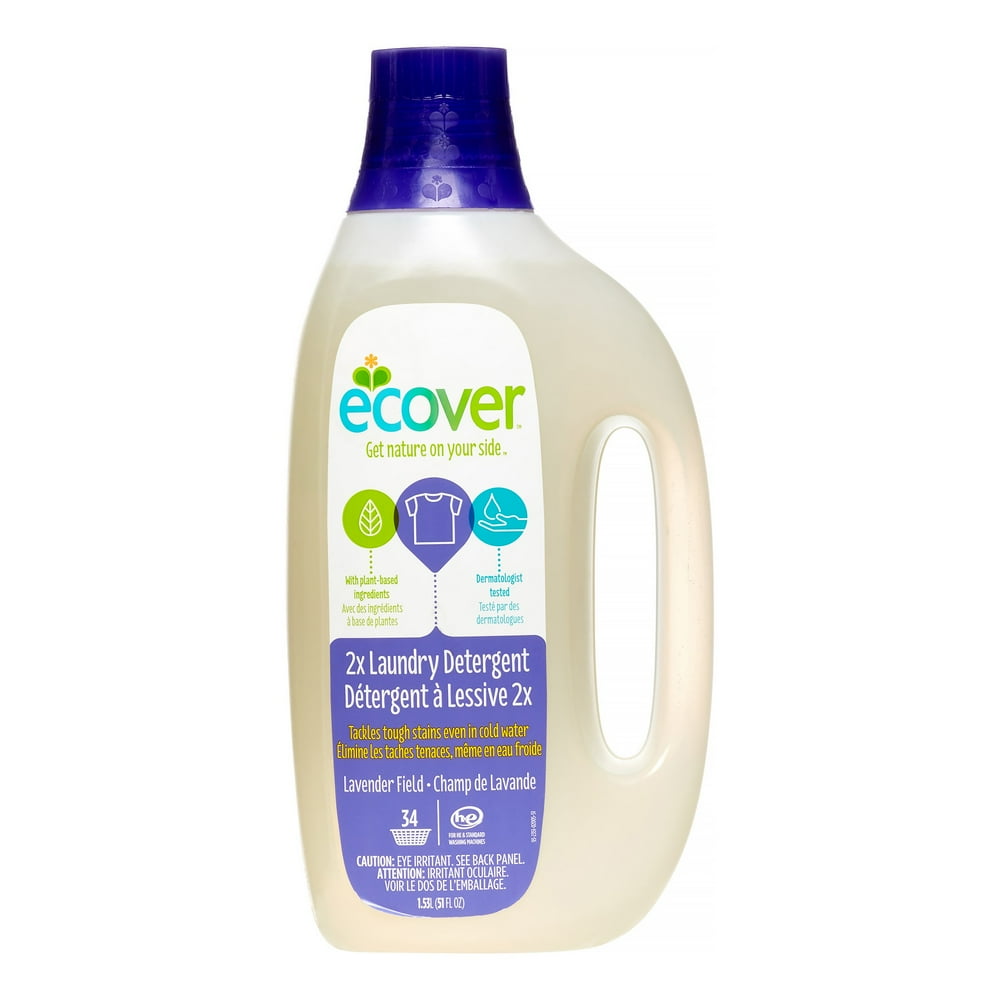 Ecover 2X Laundry Detergent, Lavender Field, 34 Loads