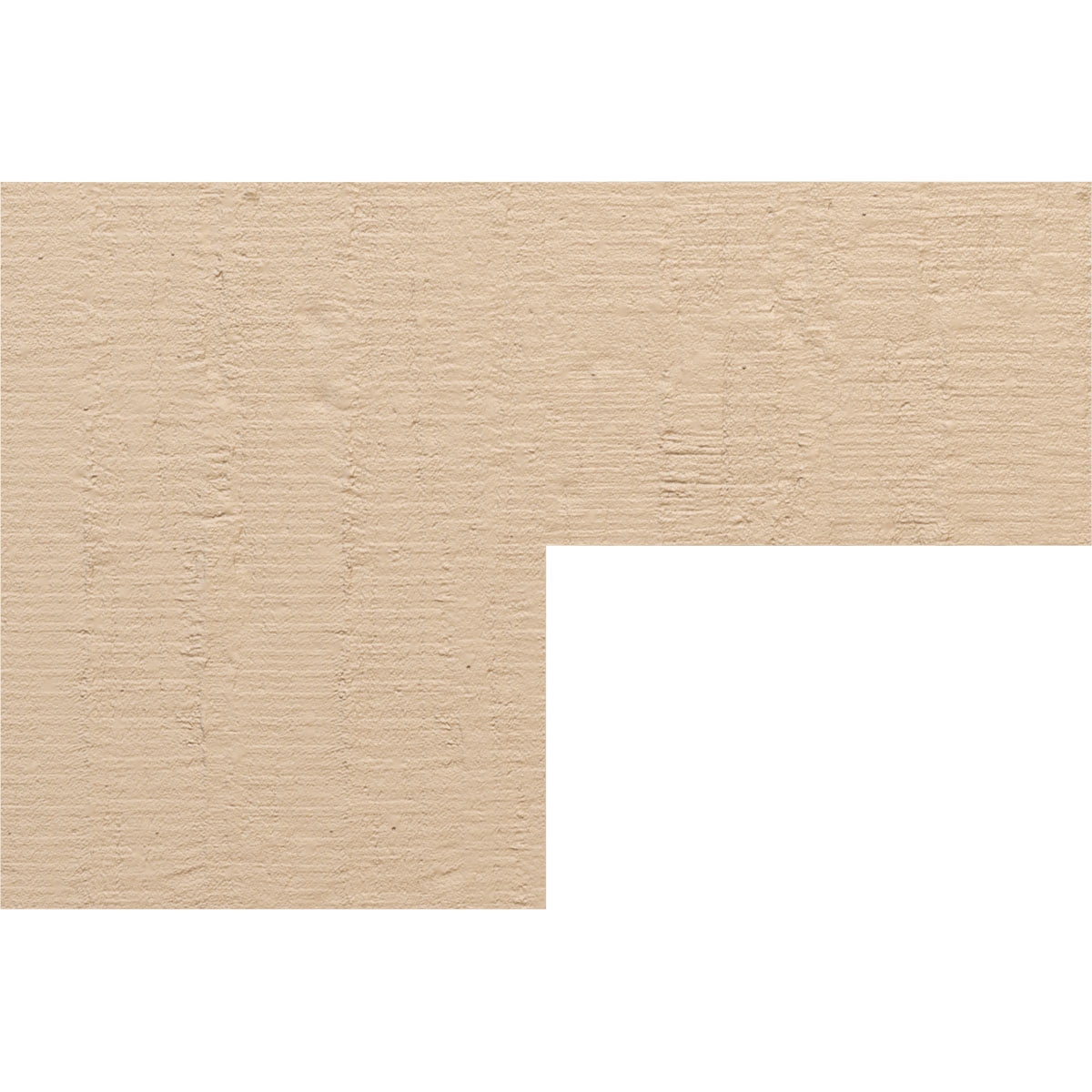 9"W x 27"D x 18"H Classic Chapel Hill Rough Cedar Woodgrain TimberThane Corbel, Primed Tan