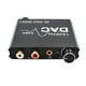 thumbnail image 1 of Convertidor de audio de 24 bits digital un analógico 192 khz de 24 bits DAC Converter Converter Entrada Óptica Coaxial Coaxial Adaptor de Salida de Audio de 3.5 mm, 1 of 7