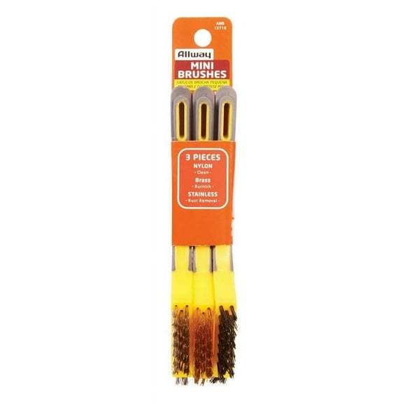 Allway Tools Soft Grip Mini Brush Set AMB