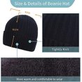 thumbnail image 2 of Beanie Hat, Scarf, Touch Screen Gloves, 3 Piece Set, Winter Warm, Unisex, 2 of 2