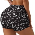 thumbnail image 1 of Fotbe Anchors Shorts Sin Costuras – Shorts Deportivos de Cintura Alta para Mujer, Elásticos para Gimnasio, Yoga, Running o Ciclismo-Medium, 1 of 8