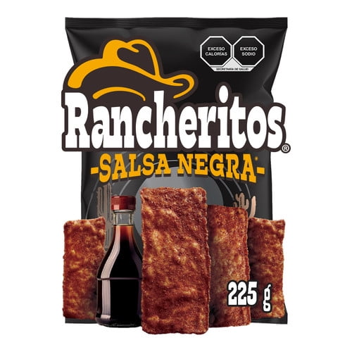 Botana Rancheritos salsa negra 225 g