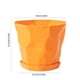 thumbnail image 3 of Caja de jardineras Bonsái - Maceta de plástico para patio con bandeja de drenaje, blanco/verde/azul/naranja, 15x12,5x11,5cm para suculentas, hierbas y jardinería interior/exterior, 3 of 8
