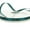 Teal, variant on 1/4" Double Faced Satin Ribbon 572 Olive Green 10 Yard