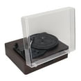 thumbnail image 4 of Record Player, Belt Driven Dustproof Retro Natural Wood Vinyl Record Player BT Turntable  For IOS For  For Tablets, 4 of 8