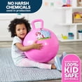 thumbnail image 4 of Flybar Hopper Ball for Kids - Bouncy Ball with Handle, Durable Bouncy Balls, 225lbs, Ages 10+, Princess. L, 4 of 7
