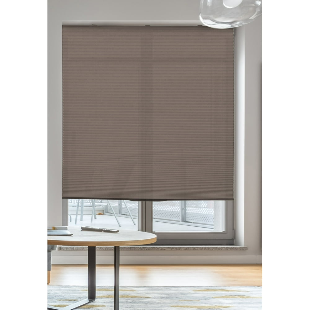 LUMI Cordless Cellular Sun Shade, Light Filtering Mocha 48