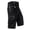 Black, variant on Men's Loose Straight Split Trousers