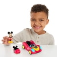 thumbnail image 2 of Coche de juguete Disney Junior Mickey Mouse Funhouse con figura de más de 3 años MICKEY NA, 2 of 8