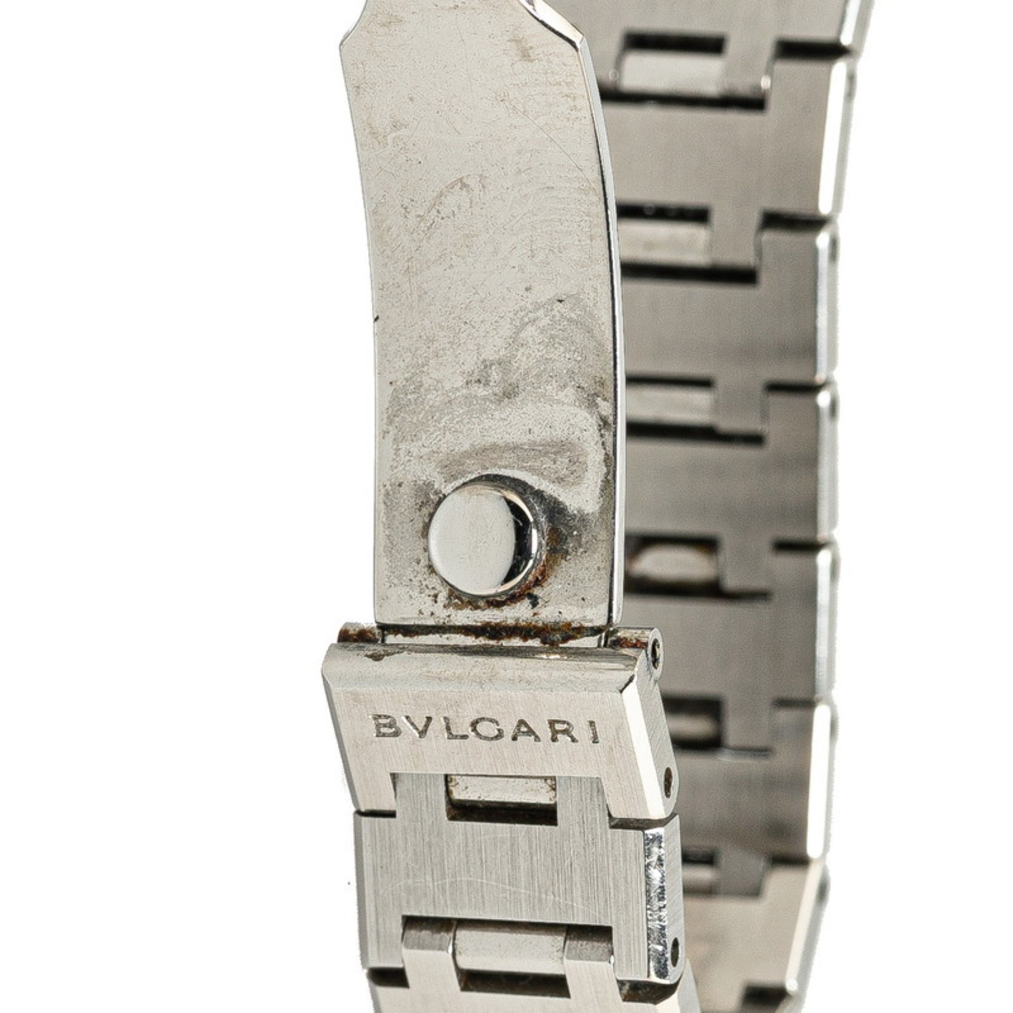 BVLGARI Bvlgari Bvlgari BB23SS/BB23CZSSD/JN L****** Silver Women\'s Wrist Watch Bvlgari Bulgari BB23SS 23mm Ladies Stainless Steel Black  main image 4