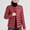71#Wine, variant on Dwaogom Women'S Ultra Light Weight Short Down Jacket Solid Color Lightweight Down Jacket Round Neck Short Jacket Long Sleeved Cotton Jacket