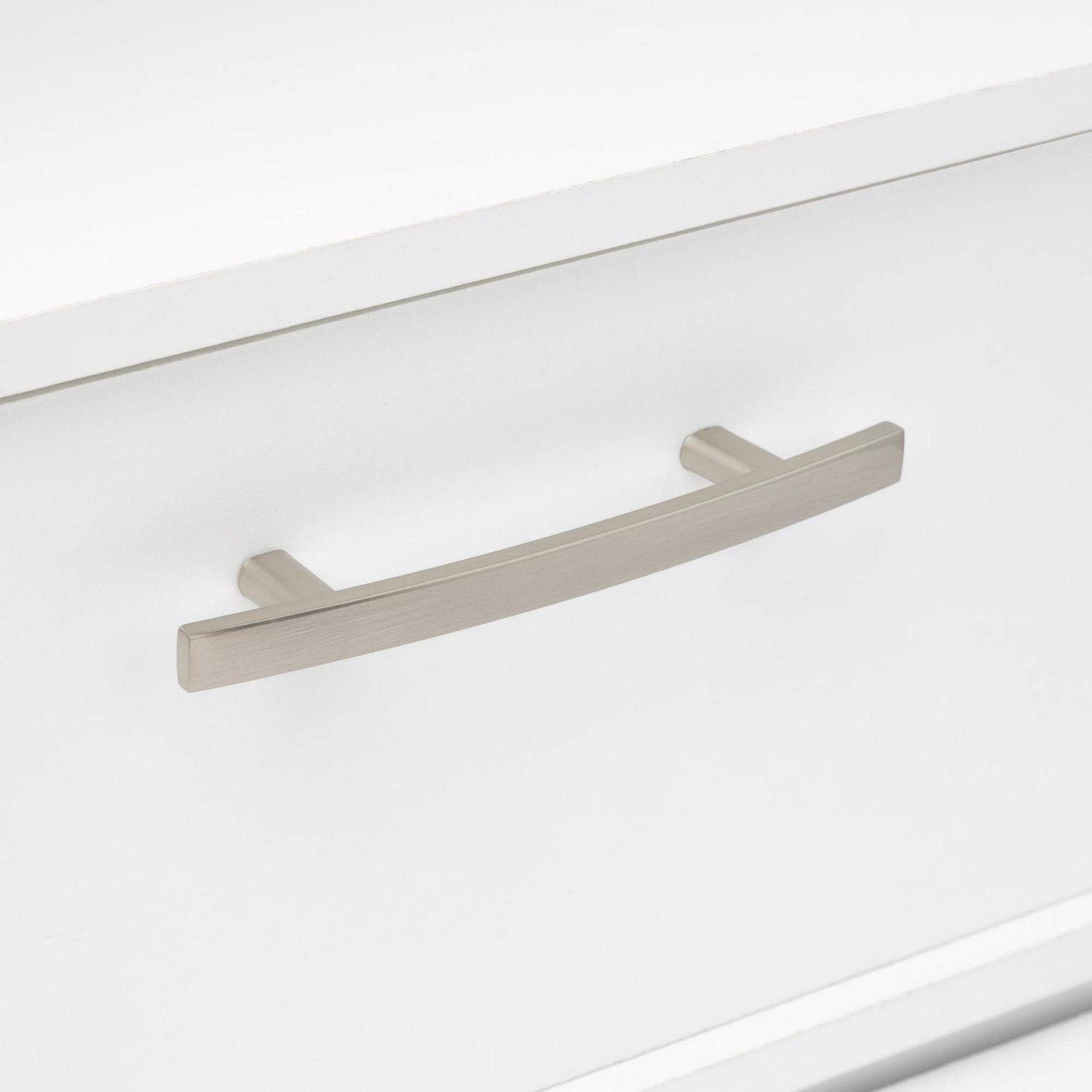 Era Arched Pull 2 Pack Satin Nickel, 5.90 x 0.41 x 1.29 in