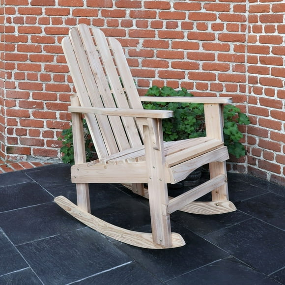 Shine Company Portique Rocker Chair, Naturel