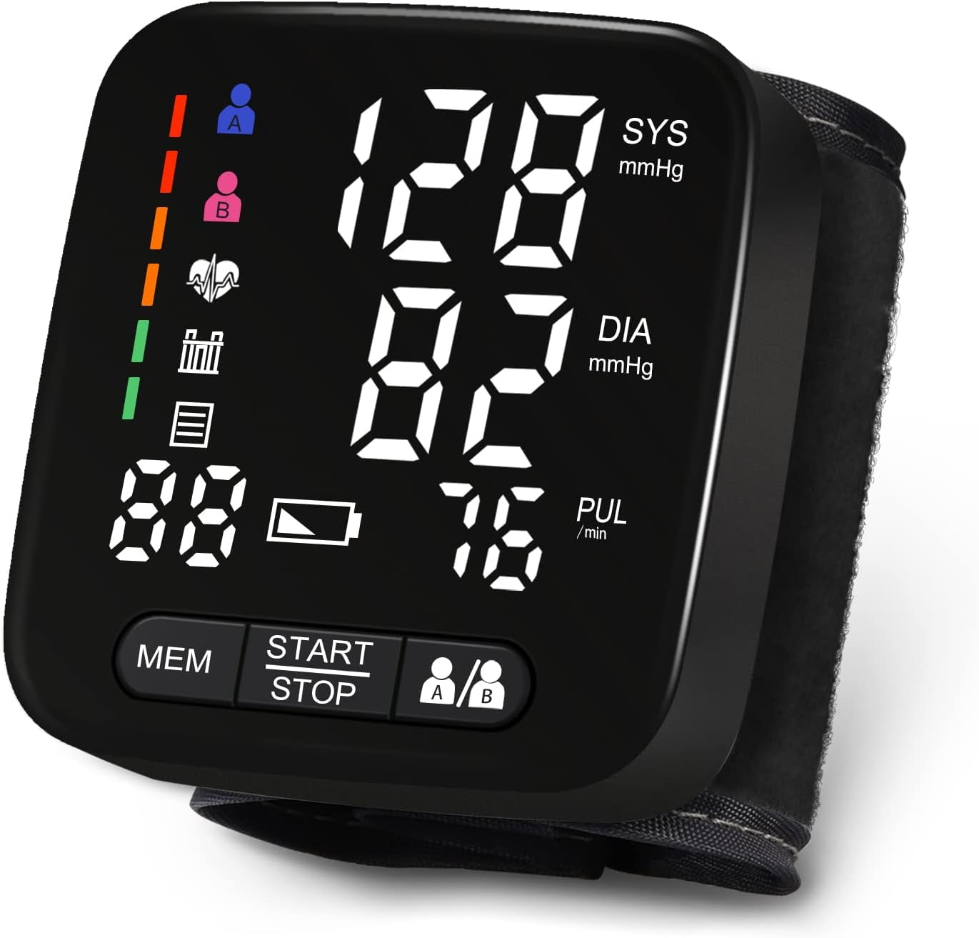 Wrist Blood Pressure Monitor,Home Automatic Blood Pressure Cuff Wrist