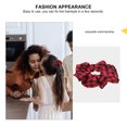 thumbnail image 4 of 4 piezas de aros para el pelo de estilo navideño festivo, cuerda para el pelo con diseño navideño, accesorio para el pelo para adultos, 4 of 8