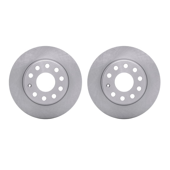 Dynamic Friction Company Rear Brake Rotors 6002-74049