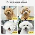 thumbnail image 5 of 7.5" wingsbro Curved Thinning Dog Scissor, Curved Blender Scissors, Professional Pet Shear for Groomer, Ergonomic Dog Grooming Scissor, Durable Smooth, 5 of 7