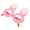 thumbnail image 4 of Easter Decorations Party Cute Easter Bunny Glasses Frame Costume Accessories Pink Plastic for 1Pack, 4 of 5