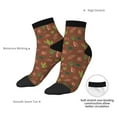 thumbnail image 6 of Rocae Cute Armadillos for Premium Adult Socks,Comfortable, Breathable, and Durable Socks, Perfect for Everyday Wear, 6 of 7