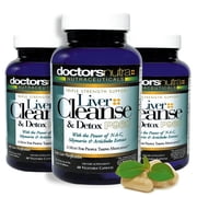 Liver Support Supplement by Doctors Nutra Nutraceuticals, Triple Strength Formula with Silymarin, Artichoke Extract and N-Acetyl L-Cysteine, 60 Count