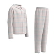 thumbnail image 4 of Pijama Secret Treasures para Niña de Saco con Botones Estampado de Cuadros, 4 of 4