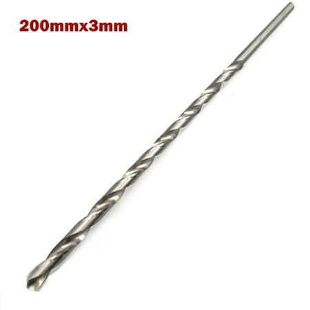 

GLFILL 200mm Extra Long High Speed Steel Hss Drill Bits for Metal Drilling 2-10mm