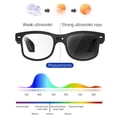 thumbnail image 4 of Qiyester Smart AI Glasses Wireless Bluetooth Real-time Translation with 8MP HD Camera 160 Languages Photochromic Lens Sports/Travel/Drive/Busniess, 4 of 9