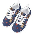 thumbnail image 3 of Pzuqiu Pug Dog Running Sneakers for Girls Size 3 Breathable Kids Tennis Shoes Lightweight Walking Athletic Shoes Outdoor Sport Shoes, 3 of 5
