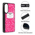 thumbnail image 2 of WIRESTER Shockproof Soft Rubber Cover Case for Samsung Galaxy S25 Edge 6.7 inch 2025, Hot Pink Composition Book, 2 of 5