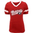 thumbnail image 1 of Georgia Bulldogs - Rhinestone Swoop Logo Game Day Girls Youth T-Shirt, 1 of 1