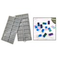 thumbnail image 3 of de resina de dominó duraderos, de bricolaje para de , etiquetas de bolsa, de juego de dominó, - Gris Sunnimix Molde para hacer dominó, 3 of 8