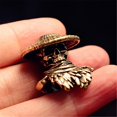 thumbnail image 3 of Misright Brass Skull Pendant for Handmade Jewelry Gear Beads Charm DIY Accessories, 3 of 9