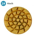 thumbnail image 1 of Diamond Dry/Wet Polishing Pads For Stone 4 Inch 4 Step High Resin Concentration, 1 of 7