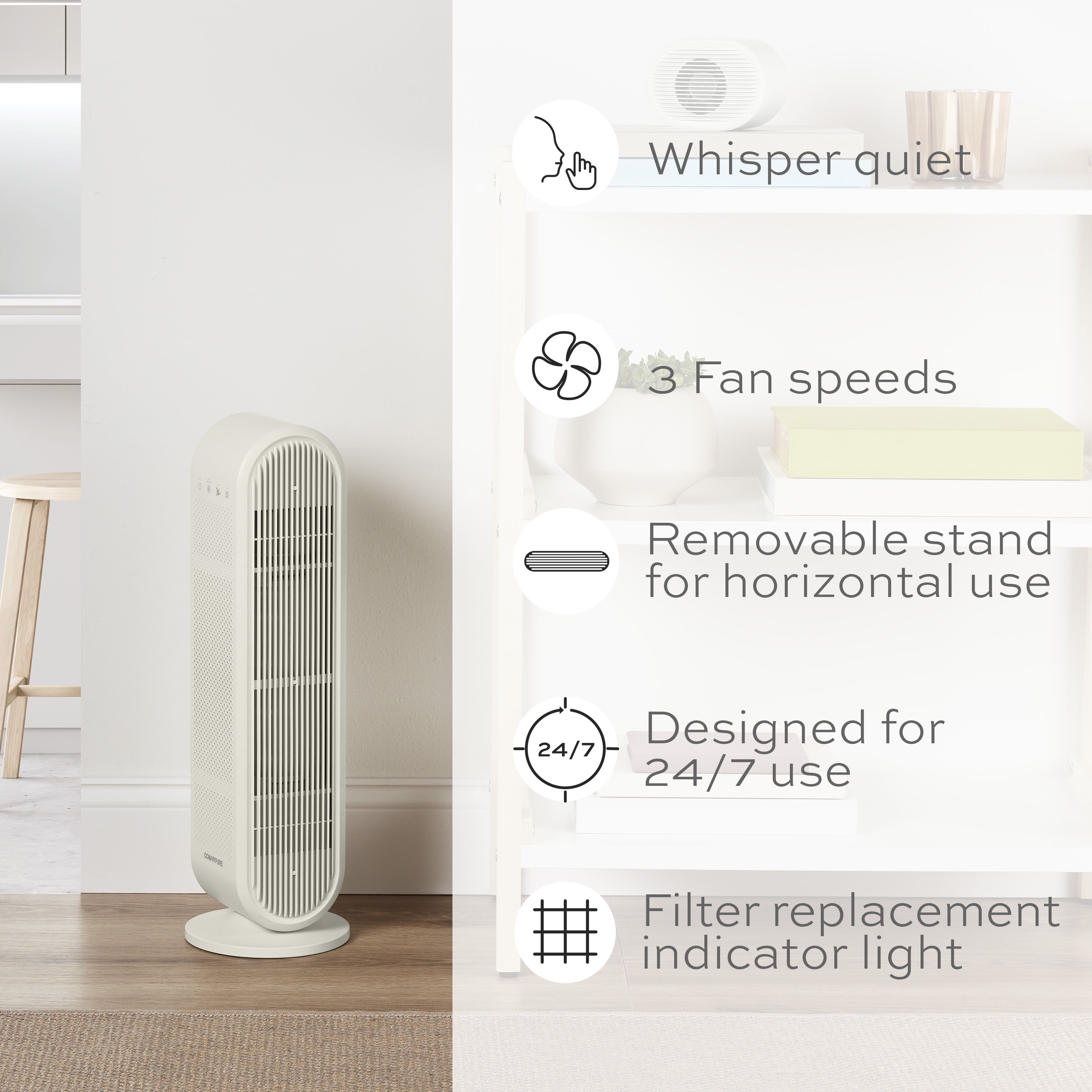 CONAIRPURE Medium Room AIR PURIFIER AP04 200 sq. ft.