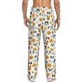 thumbnail image 3 of Daiia Dog Faces Men's Sleep Pant with Pockets and Drawstring,Pajama Pants-Medium, 3 of 9