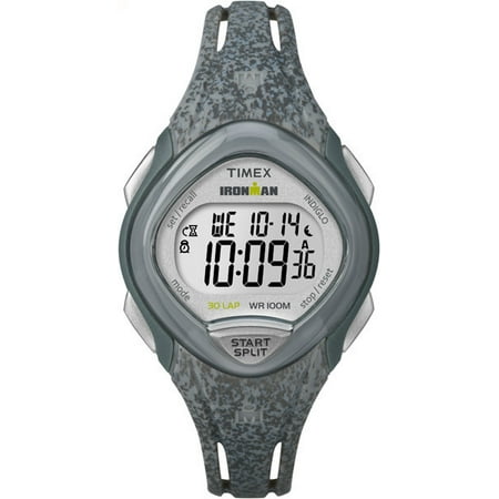 - Timex Women's IRONMAN Sleek 30 Mid-Size Resin |Gray| Sport Watch TW5M08600