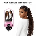 thumbnail image 2 of Sensationnel Vice Bundles weaving Synthetic hair pony tail long length hair Vice Bundle&nbsp;Deep Twist&nbsp;24" ( 613 Pure Blonde ), 2 of 5
