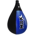 thumbnail image 3 of MRX Speed Punching Bags Genuine Leather MMA Training Speed Bag Muay Thai SpeedKills Punching, Dodge Striking Bag for Workout Pro Boxing Bag for Home Gym Kids, Men, Women Black Blue, 3 of 5