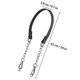 thumbnail image 2 of unbranded 2Ud Correa Para Bolso De PU Cuero Y Metal Para Manualidades, 2 of 8