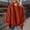 Red, variant on Womens Casual Crewneck Sweatshirt Fleece Long Sleeve Tops Oversized Pullover Winter Fashion Outfits Clothes